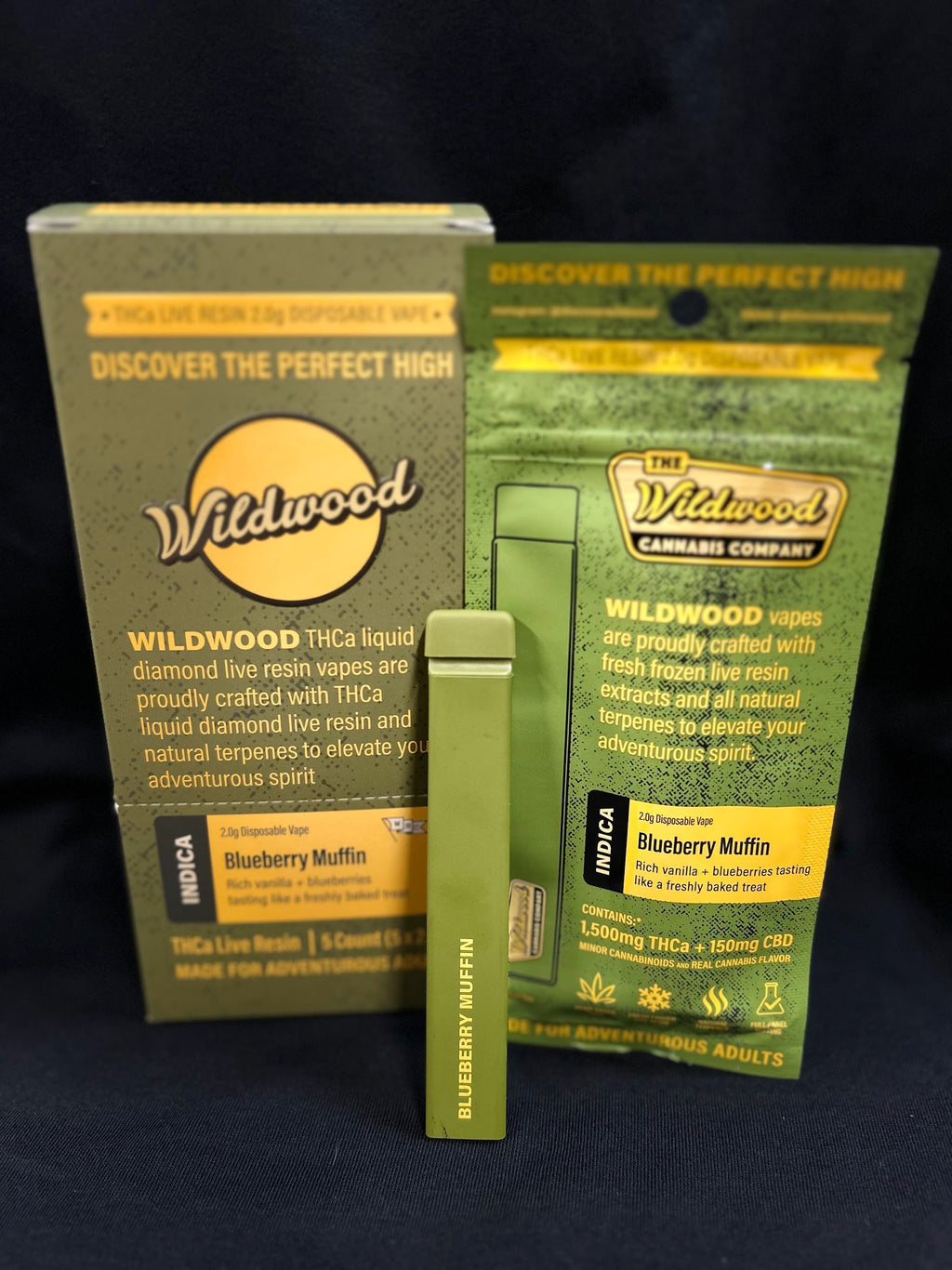 Wildwood THCa Liquid Diamond Live Resin Vapes