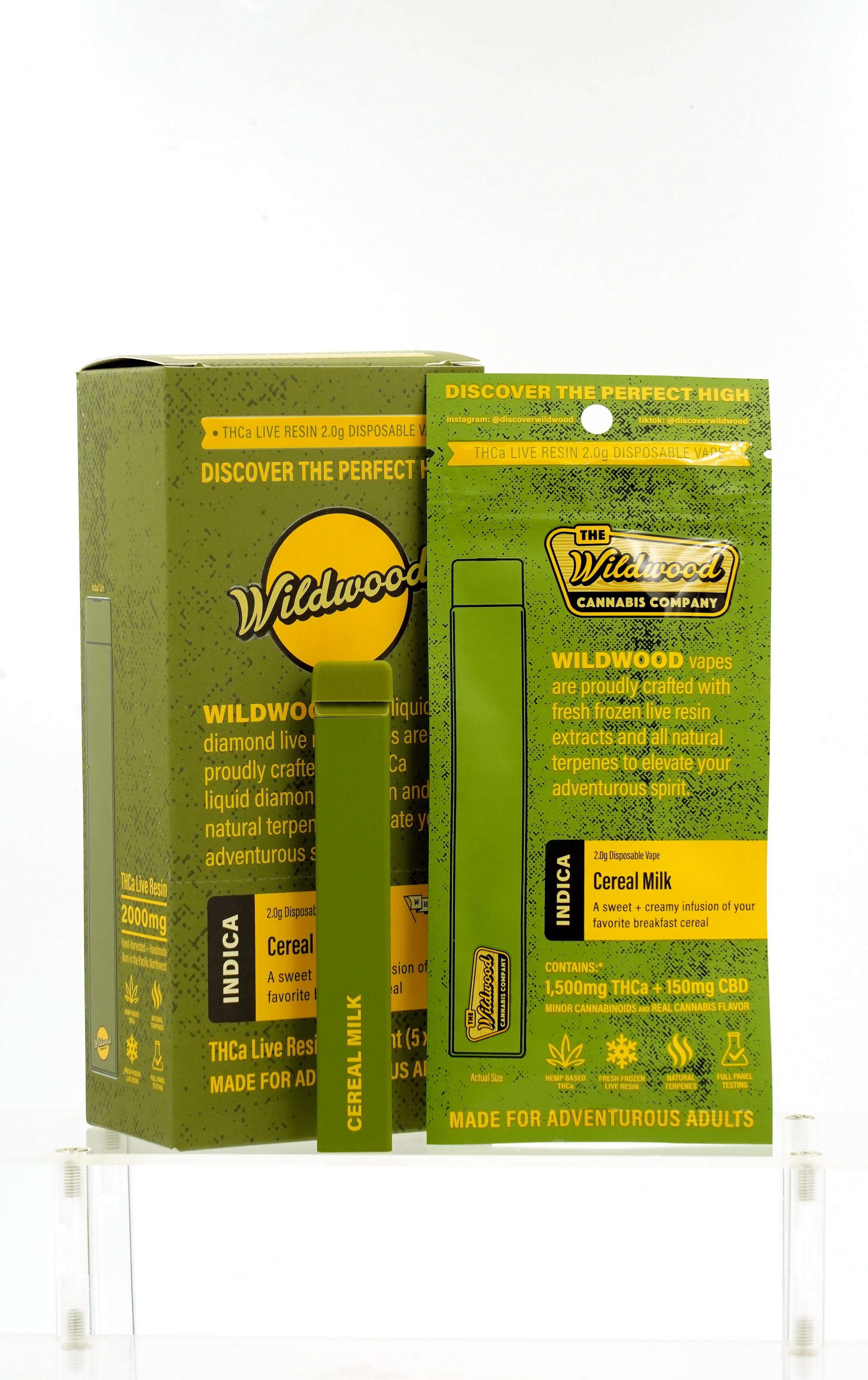 Wildwood THCa Liquid Diamond Live Resin Vapes