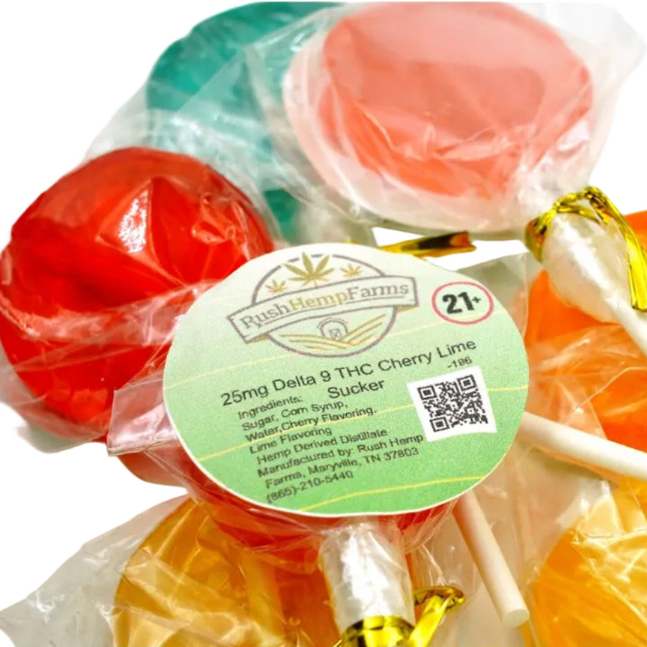 Sucker Infused Lollipops