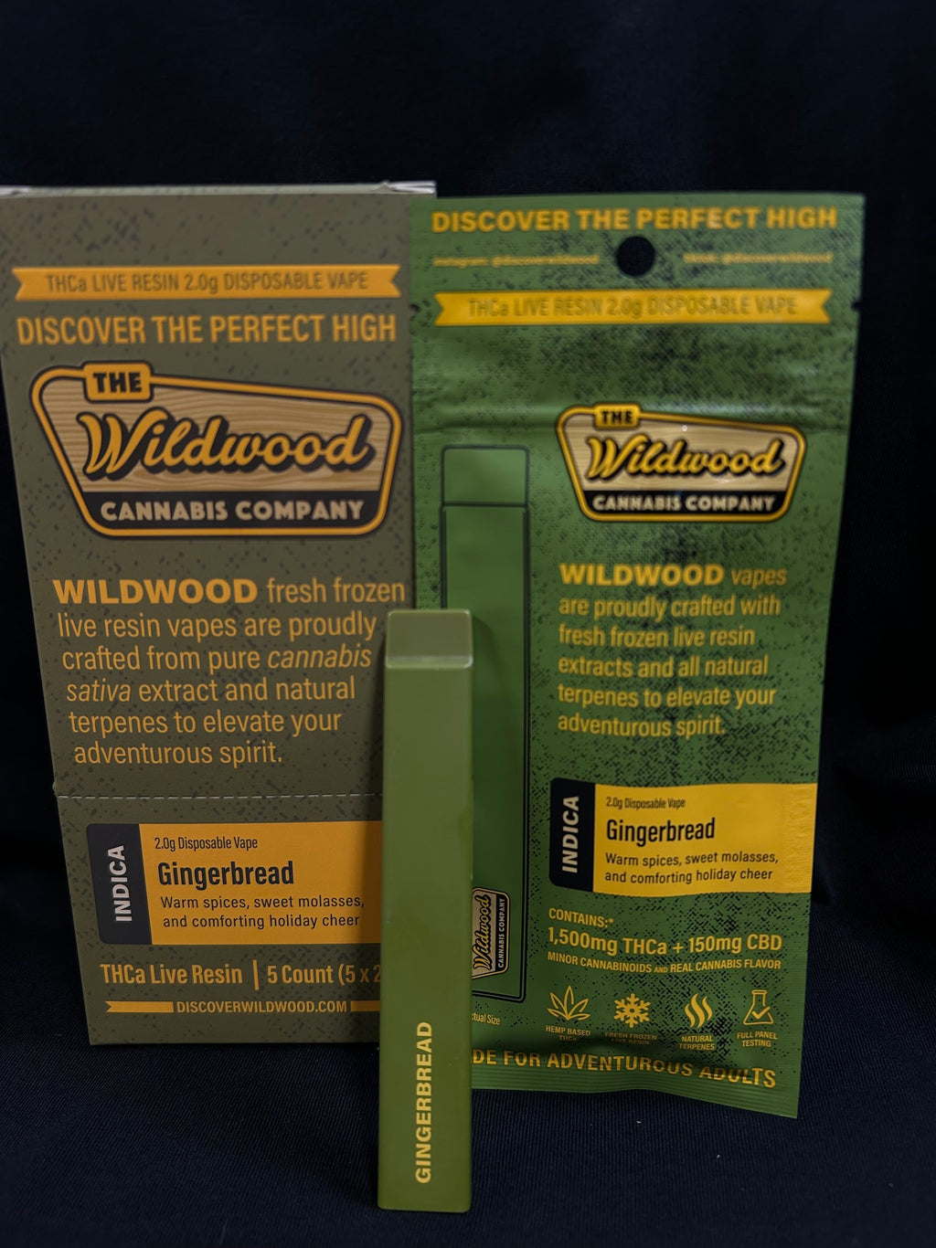 Wildwood THCa Liquid Diamond Live Resin Vapes