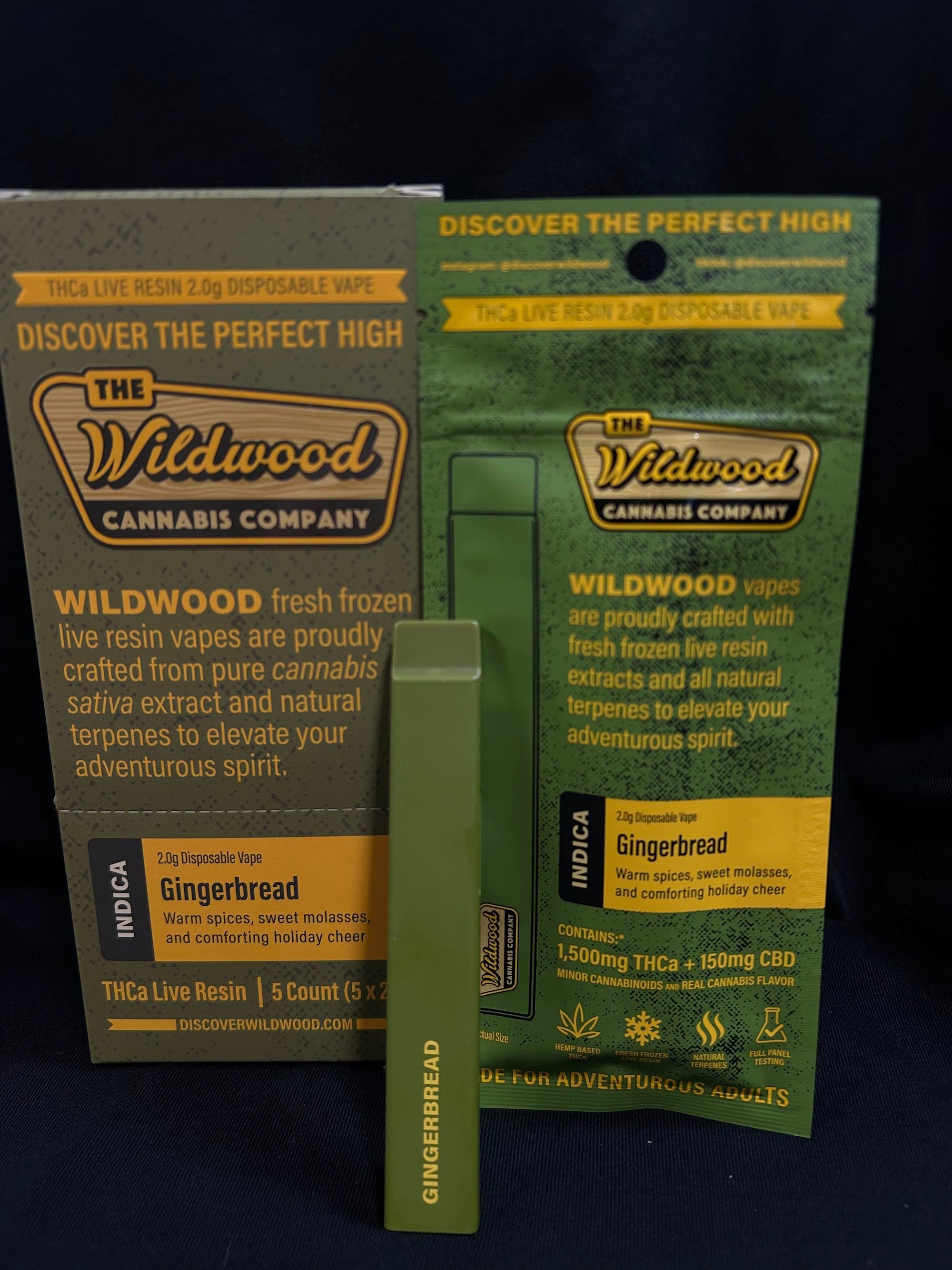 Wildwood THCa Liquid Diamond Live Resin Vapes