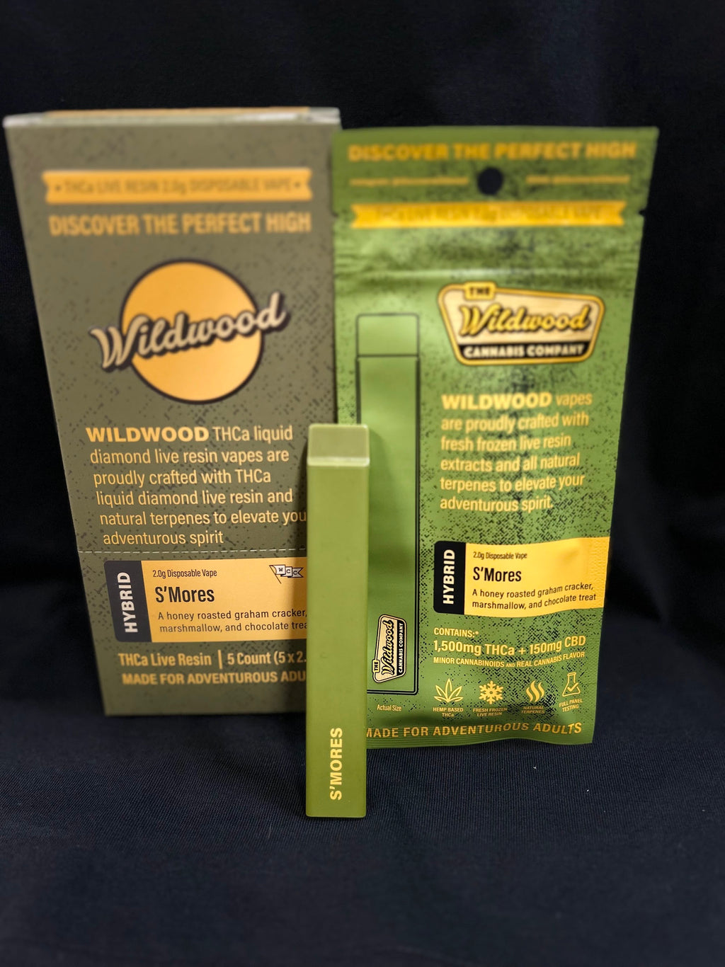 Wildwood THCa Liquid Diamond Live Resin Vapes