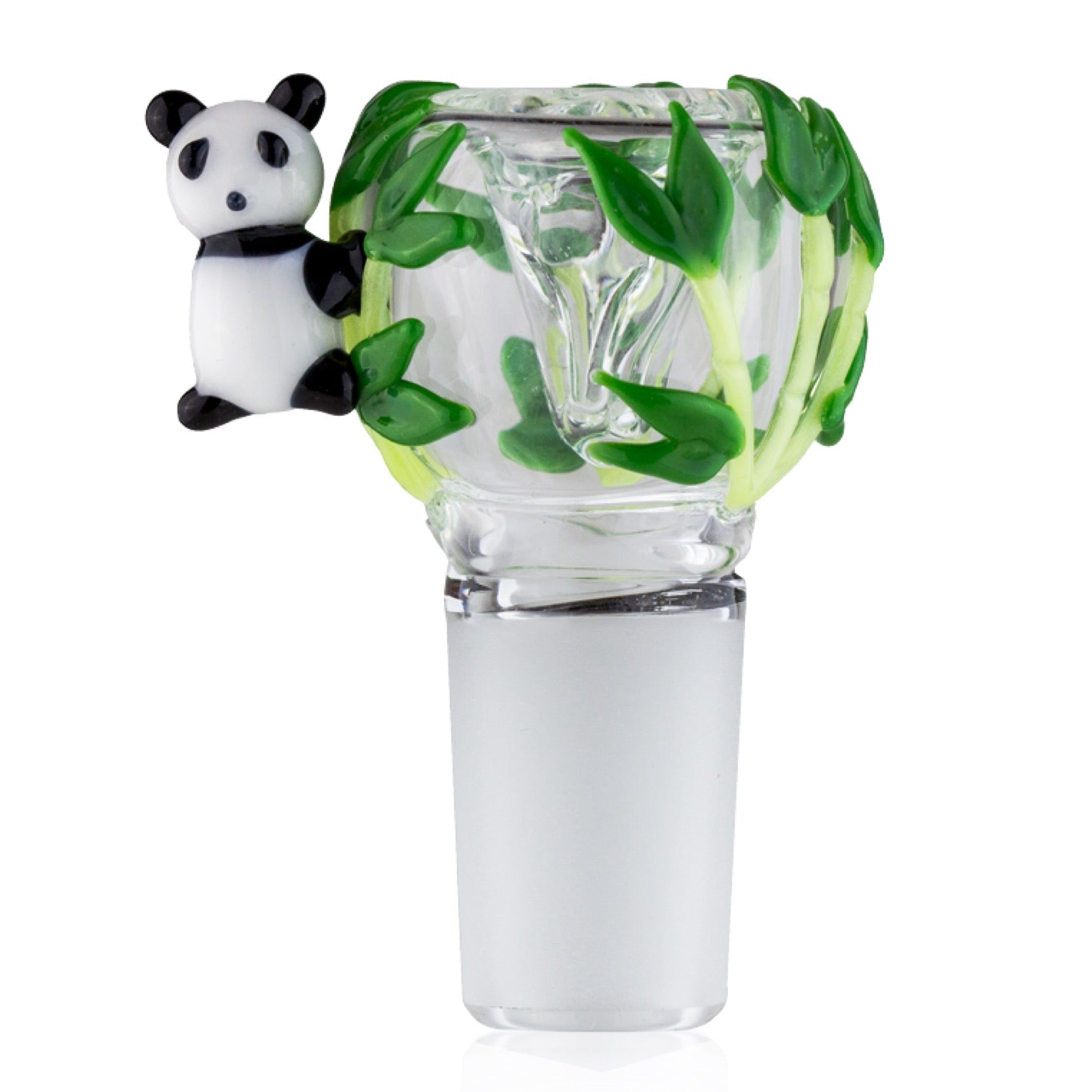 Empire Glassworks Panda Cub Bowl Piece 🐼