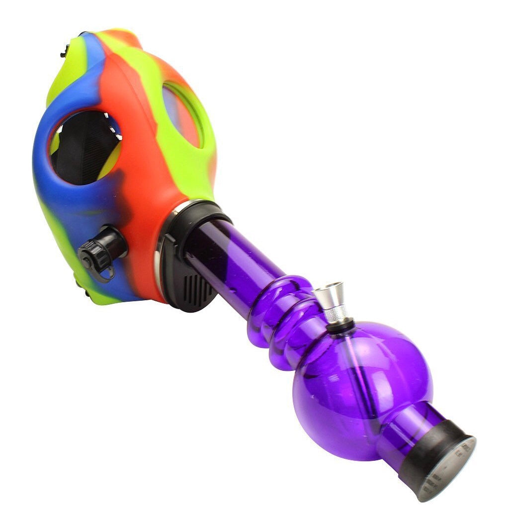 Acrylic Gas Mask Bong
