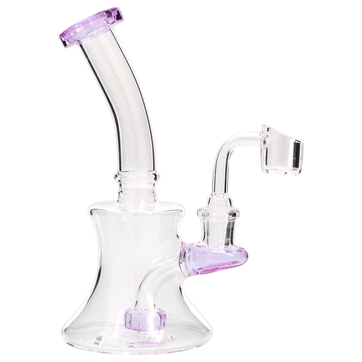 CaliConnected 7” Hourglass Dab Rig 🌿🍯