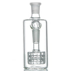 CaliConnected Clear Glass Matrix Perc Ashcatcher