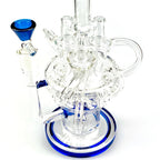 CaliConnected 10” Triple Recycler Bong