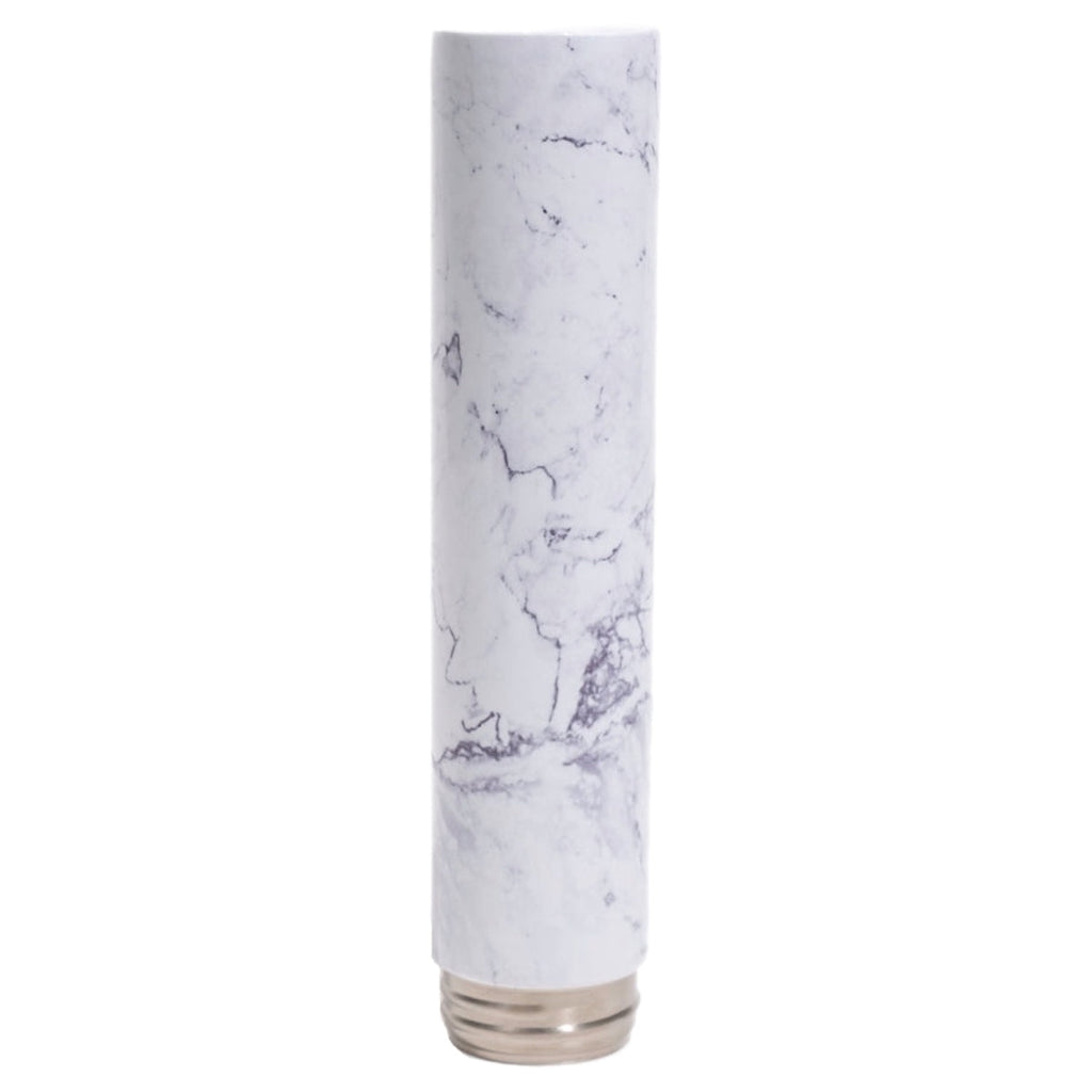 Chill Steel Pipes Neckpiece White Marble