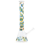 Cirrus Glass Blue Pebble Beaker Bong