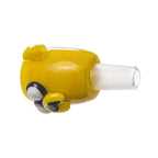 Empire Glassworks “Yellow Dog” Adventure Time Bowl Piece