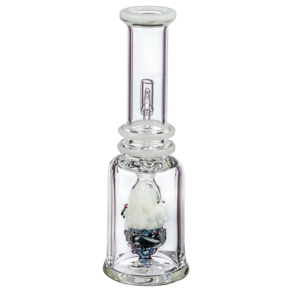 Empire Glassworks “Avenge the Arctic” UV Mini Beaker Bong ❄️