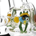 Empire Glassworks East Australian Current Mini Recycler Bong 🐠