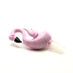 Empire Glassworks Pink Flamingo Bowl Piece