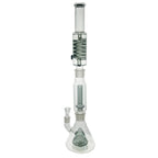 Freeze Pipe Dual Beaker Bong Side