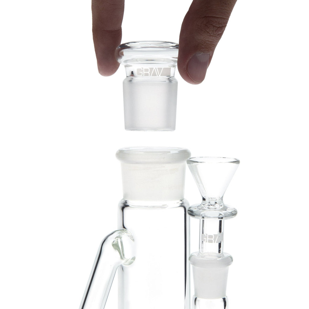 Grav® "Phoenix" Open Top Ashcatcher - 18mm Joint, 45° Angle 