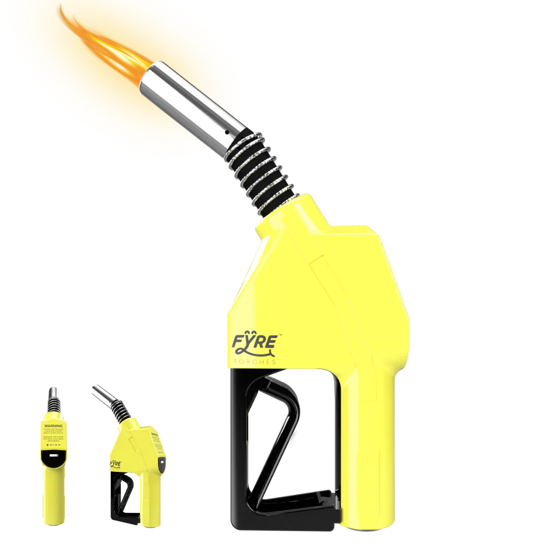 Smyle Labs Fyre Gas Pump Torch – Refillable Butane Dab Torch