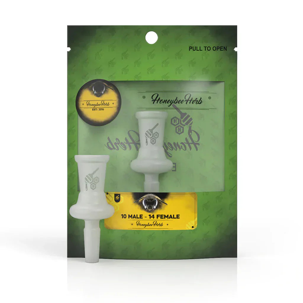 Honeybee Herb Glass Joint Adapters - Multiple Sizes