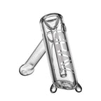 Grav® Large Clear Glass Hammer Bubbler