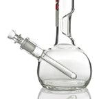 Grav® 8” Bubble Base Beaker Bong - Clear