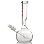 Grav® 8” Bubble Base Beaker Bong - Clear