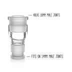 Grav® Gender/Size Adapter - Converts 14mm Male to 18mm Female
