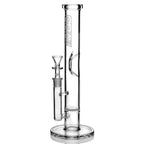 Grav® 12” Straight Tube Honeycomb Perc Water Pipe