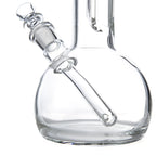 Grav® 8” Bubble Base Beaker Bong - Clear