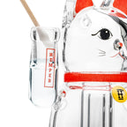 Lucky Money Cat Puffco Peak Glass Bubbler Attachment