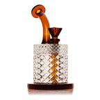 Jane West 7.5” Twenties Collection Bubbler Bong