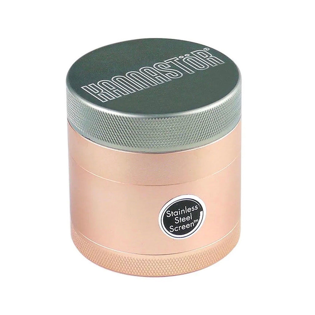 Kannastor 2.2” Solid Top 4-Piece Grinder