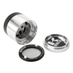 Kannastor 1.5” Solid Top 4-Piece Grinder