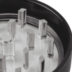Kannastor 2.5” Clear Top Jar Body 4pc Grinder