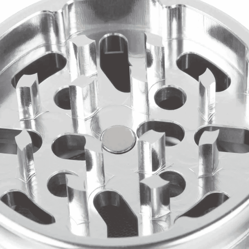 Kannastor 2.5” Clear Top Jar Body 4pc Grinder