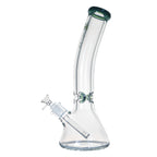 14 inch Thick Glass Bent Neck Beaker Bong