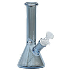 LA Pipes 8” Iridescent Glass Beaker Bong