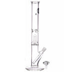 LA Pipes 16” 5mm Thick Showerhead Straight Tube Bong
