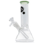 LA Pipes 8” Color Accented Mini Beaker Bong