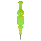 Pulsar RIP Silicone Dab Straw Green & Yellow