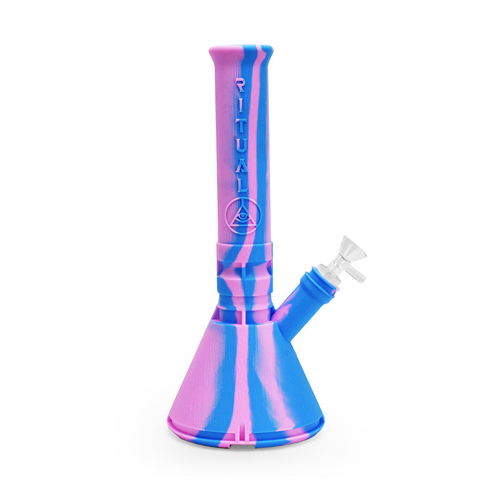Ritual 12'' Deluxe Silicone Modular Beaker Cotton Candy