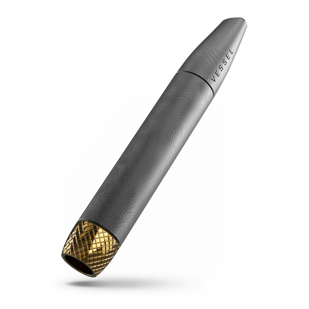 Vessel 3.5” Helix Metal One-Hitter Pipe