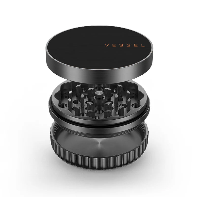 Vessel Mill Grinder – 2.2” Slim 3-Piece Herb Grinder