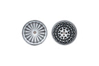 Ongrok Mini 5-Piece Flower Petal Toothless Grinder