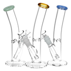 Classic Bent Neck Glass Straight Tube Bongs