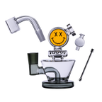 Goody Glass Big Face Mini Dab Rig Kit