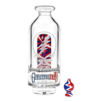 Grateful Dead Sandblasted Stealie Puffco Peak Glass