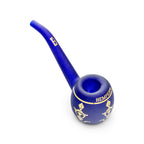 Hemper Jeweled Egg Glass Sherlock Pipe