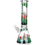 Pulsar Chillin Flamingos Beaker Bong