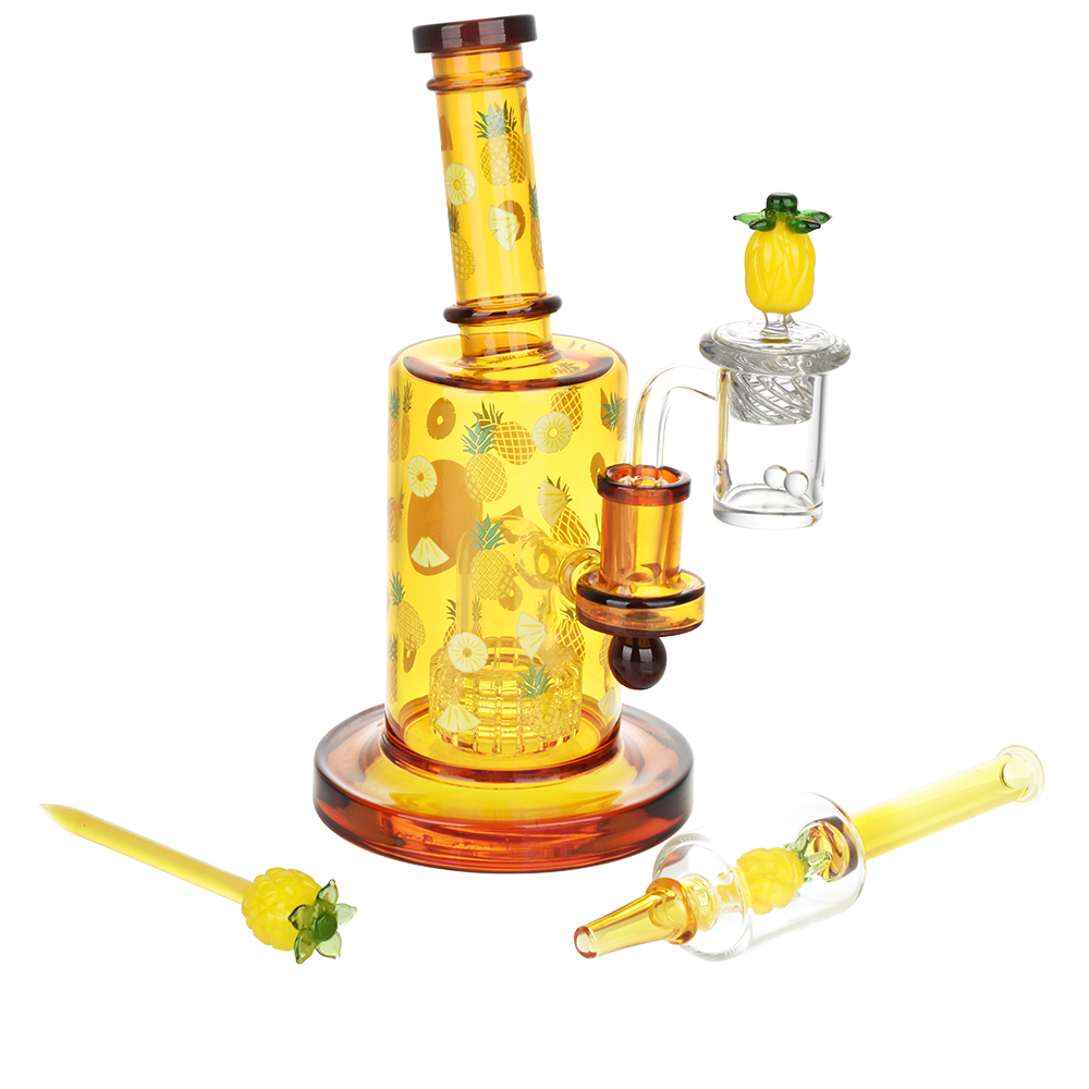 Pulsar Fruit Series Pineapple Express Dab Rig Kit