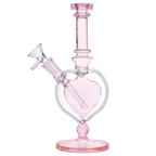 Pulsar Pink Heart Chalice Bong