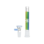 Pulsar Rainbow Pride Glass Beaker Bong